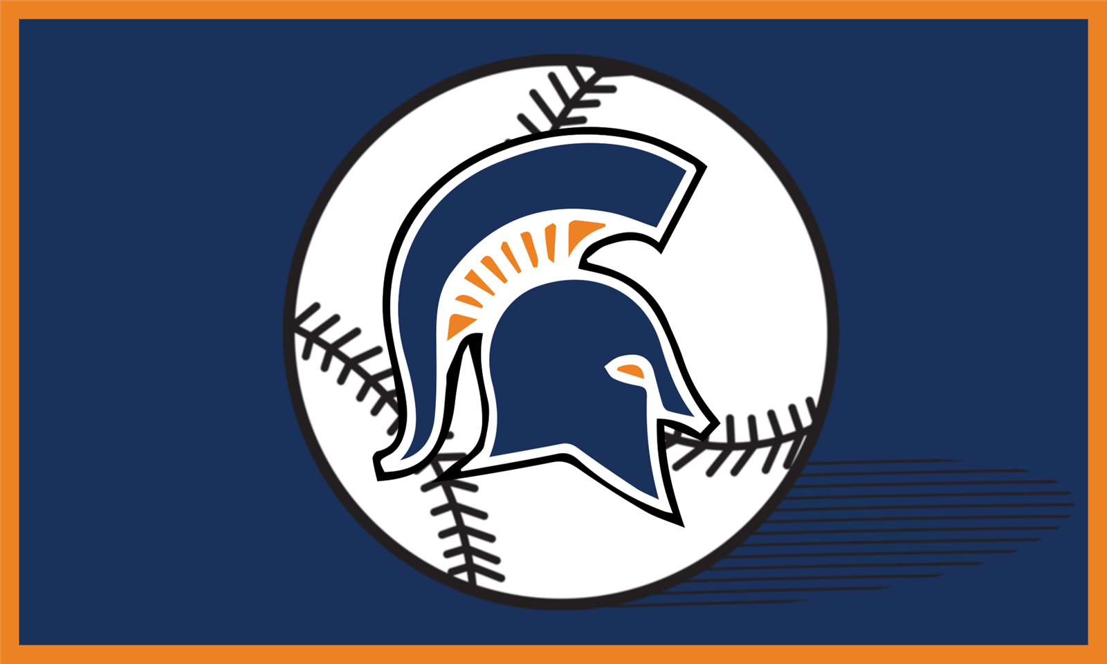 Summit High logo on baseball